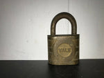 VINTAGE YALE & TOWNE LOCKS LOT BRASS NO KEYS PADLOCK 5 WEDDING BRIDGE TOOLS USA