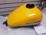 Yellow Chrome Black Gas Tank Harley Ultra Classic Limited oem Emblems Ding FLHTK