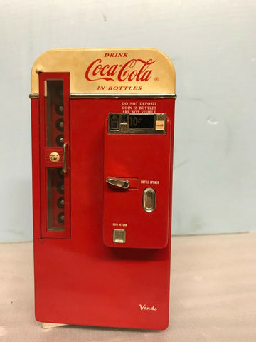 1994 Coca-cola Bank Pop Machine 10c Coke Bottles Drink Soda Dispenser Bank Detai