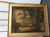 Vintage Photo Young Man With Cigar In Suit Framed Photography Family Selling As