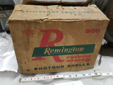 Vintage Remington Shotgun Shells Premium grade 500 Case Antique gun Rifle Displa