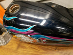 5 gallon Softail tanks Fatbob Rear fender Heritage Fatboy Custom Paint Set Airbr