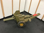 Vintage Cragstan Tin Litho Toy Howitzer Cannon Military Japan Works Toys Army Wo