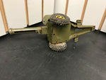 Vintage Cragstan Tin Litho Toy Howitzer Cannon Military Japan Works Toys Army Wo