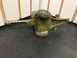 Vintage Cragstan Tin Litho Toy Howitzer Cannon Military Japan Works Toys Army Wo