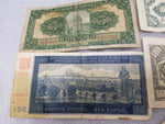 1936 Bank of China One Yuan Bank Notes UNC 1944 1945 10,000 5,000 100 5 10 WW11