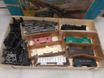 Vintage Marx Toy Train set 1960's? O Guage orig box Electric Steam Engine Cars