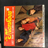 VINTAGE 45 R.P.M. MONKEES RECORDS  SET OF 3 NICE CONDITION TURNTABLE  1966 MUSIC