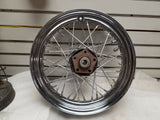 Stock Rear spoke Wheel Harley Shovelhead FX FLH 3.00x16 1982-83? OEM Superglide