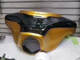 Outer Fairing Harley Ultra classic Street glide FLH Gold Black Factor paint NIce
