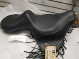 NOS Heritage Springer Softail Seat Blue Trim 1998 FLSTS OEM 1984-1999 Evo Harley