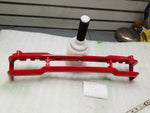 Tour pak Light Bar Trim Harley Ultra Classic FLH Pearl red OEM CVO