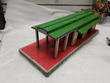 Tin Marx 1920's Litho Freight Terminal Petroliana Vintage Antiq Toy Train Lionel