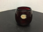 Vintage Dietz Ruby Red Glass Railroad Lantern Globe Original Antique