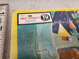 Pair Vintage Walt Disney Disneyland Mickey mouse Club Frame Tray Puzzle Whitman