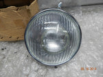 LUCAS MILLER VINTAGE HEADLIGHT BSA ARIEL TRIUMPH DU42 AJS 8" BPF BULB GLASS