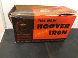 VINTAGE HOOVER STEAM OR DRY IRON 011 BOX & INSTRUCTION BOOKLET NO IRON BOX ONLY
