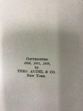 VTG Antique 1898 Practical Treatise on the Steam Engine Indicator Hardback Books