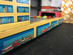 VTG SANKEI JAPAN TIN TOY HIGHWAY SKILL DRIVING CROSS COUNTRY EXPRESS AUTO 60'S