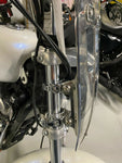 Quick-Release Windshield Harley Sportster Custom xl 883c 1200c OEM Scratches 18"