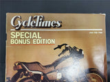 Vtg Jan/Feb 1980 Cycle Times Motorcycle Special Edt. Magazine Yamaha Midnite Sp.