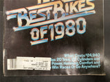 Vtg Oct 1980 Cycle World Magazine 10 Best Bikes of 1980 Edt. Harley Yamaha Honda