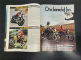 Vtg Oct 1980 Cycle World Magazine 10 Best Bikes of 1980 Edt. Harley Yamaha Honda