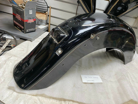 Rear Fender Harley Heritage Softail Nostalgia FLSTN Black Charcoal 1994? OEM