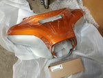 New Front Fairing Amber whiskey Silver Harley Touring Ultra Classic Bagger 2014^