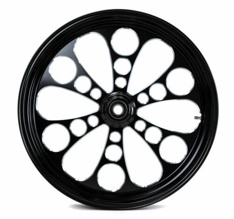 KOOL KAT FRONT WHEEL BLACK 23X3.5 SINGLE DISC