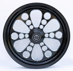 KOOL KAT BLACK FRONT WHEEL 16X3.5 SINGLE DISC