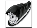 Chrome Skull Front Fender Ornament Trim Light Harley Shovelhead Heritage Touring