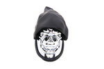 Chrome Skull Front Fender Ornament Trim Light Harley Shovelhead Heritage Touring