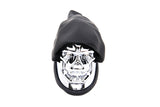 Chrome Skull Front Fender Ornament Trim Light Harley Shovelhead Heritage Touring