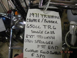 1971 TRIUMPH BONNEVILLE TR6 650CC CHOPPER