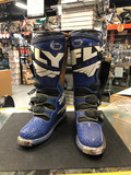 TALON BOOTS FLY 36-56506-1 SIZE 6 BLUE AND BLUE