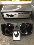 Sunglasses Matte black Anti-Frog Smoked lenses Capone