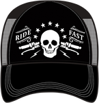 Ride Fast Hat - Black/Gray