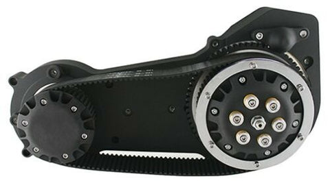 Ultima Black 2" Old School Belt Drive Harley Softail Heritage Chopper 1990-2006