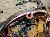 New 2 piece Stretched concave Gas Tanks American Ironhorse chopper slammer 2007
