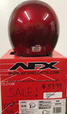AFX Helmet FX-76 Candy Apple Red S Small Open Face 3/4 Chopper Old Skool Vtg Loo