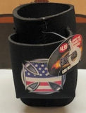 Biker Gear Eagle USA Flag Can Insulator Coozie Koozie w/built in Cigarette Pouch