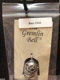 The Gremlin Guardian Pewter Bell BIKER CHICK