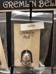 The Gremlin Guardian Pewter Bell HALF SKULL