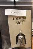 The Gremlin Guardian Pewter Bell ST. CHISTOPHER