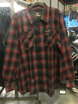 FLANNEL SHIRT RED & GRAY 002000