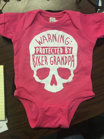 BIKER GRAMPA ONSIE   00750