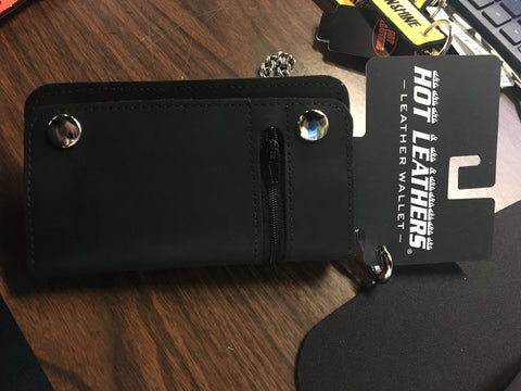 BLACK 4X5 WALLET WITH CHAIN 001600