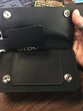 BLACK 4X5 WALLET WITH CHAIN 001600