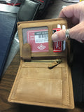 LIGHT BROWN WALLET 00500